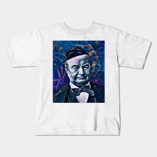 Charles Augustin Sainte-Beuve Portrait | Charles Augustin Sainte-Beuve Artwork 5 Kids T-Shirt